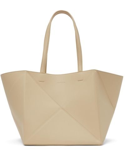 Nanushka オフホワイト Origami トートバッグ - マルチカラー