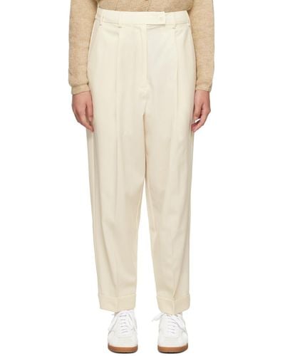 Cordera Off- Tailoring Trousers - Natural