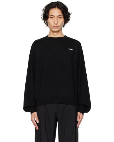 Coperni Branded Sweater - Black