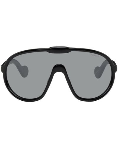 Moncler Black Halometre Sunglasses