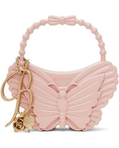 Blumarine Forbitches Edition Butterfly-Shaped Bag - Pink