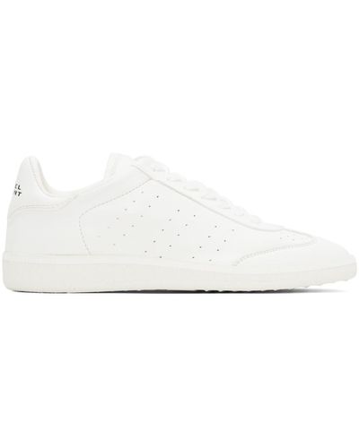 Isabel Marant White Bryce Trainers - Black
