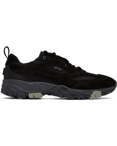 WOOYOUNGMI Panelled Sneakers - Black