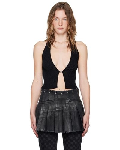 MISBHV Ssense Exclusive Fully Fashioned Tank Top - Black