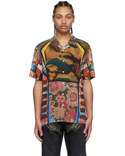 Phipps Mulitcolor Bowling Shirt - Multicolor