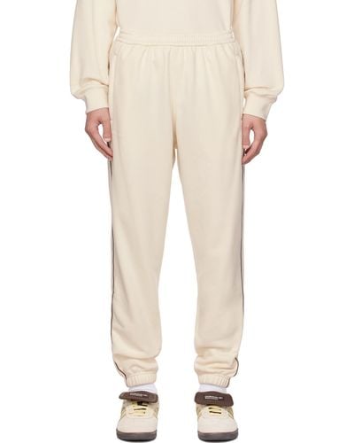 Wales Bonner Off-white Adidas Originals Edition Sweatpants - Natural