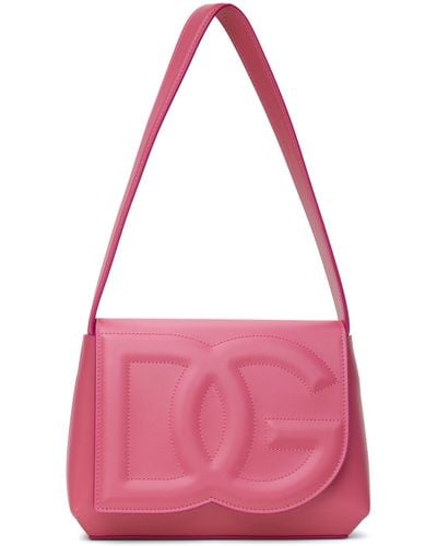 Dolce & Gabbana ロゴ ショルダーバッグ - ピンク