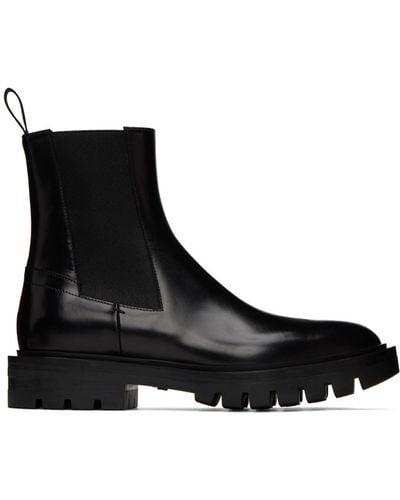 Santoni Fern Chelsea Boots - Black
