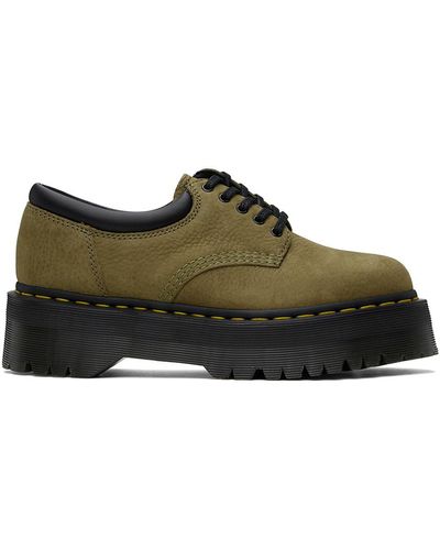 Dr. Martens Green 8053 Quad Derbys - Black