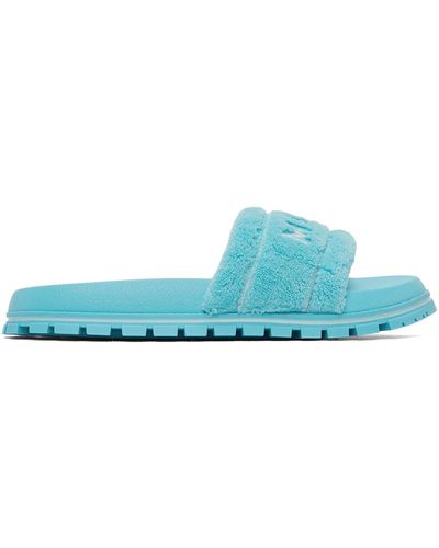 Marc Jacobs The Terry Slide - Blue