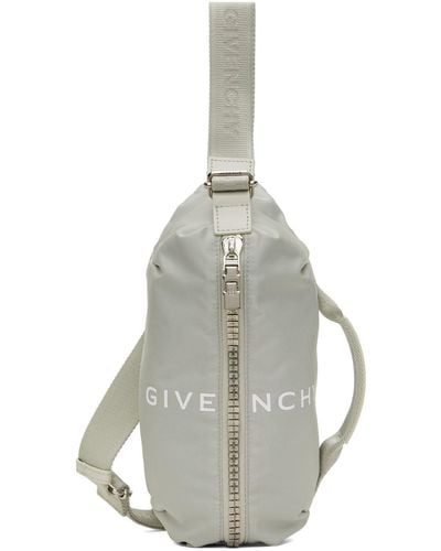 Givenchy グレー G-zip バムバッグ - マルチカラー