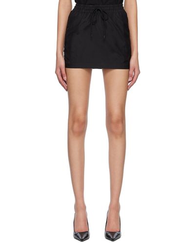 Wardrobe NYC Utility Miniskirt - Black