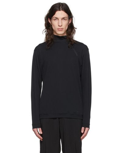 Snow Peak Polyester Jumper - Black