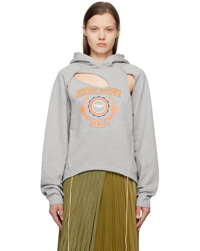 ANDERSSON BELL Cutout Hoodie - Multicolour