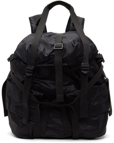 Julius Memory Cloth Backpack - Black
