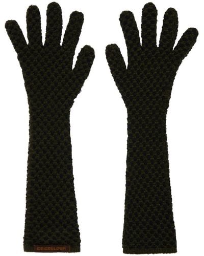 Isa Boulder Thicklace Gloves - Black