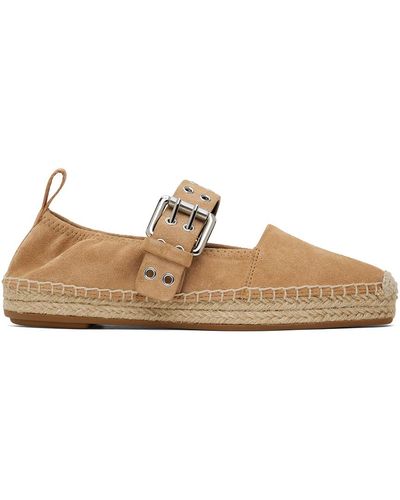 Rag & Bone Tan Anteros Espadrilles - Black