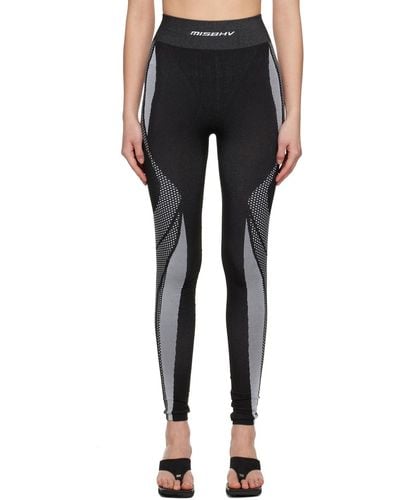 MISBHV Black & White Performa Sport leggings