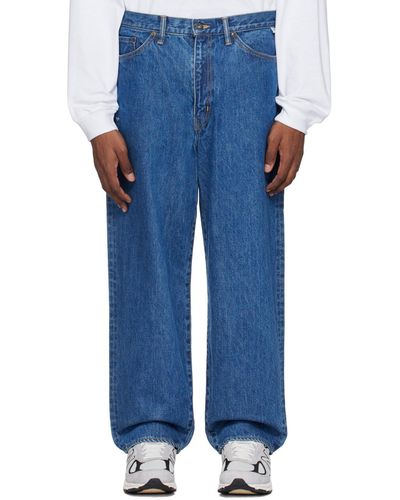 WTAPS S Straight Jeans - Blue