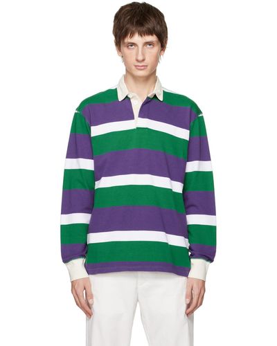 Drake's Rugby Polo - Green