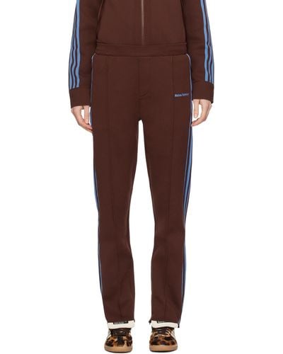 Wales Bonner Adidas Originals Edition Lounge Trousers - Brown