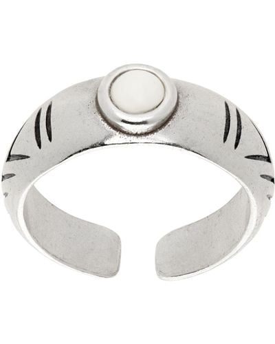 Isabel Marant Silver Zanzibar Ring - Metallic
