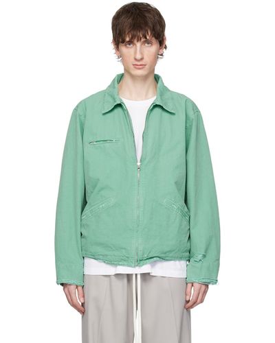 MM6 by Maison Martin Margiela Green Sports Jacket