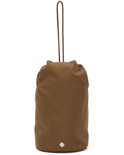 The Row Brown Sporty Pouch - Multicolour