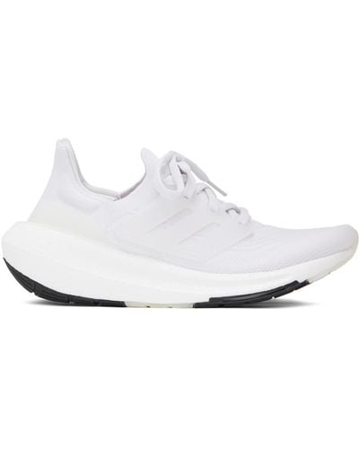 adidas Originals White Ultraboost Light Sneakers - Black