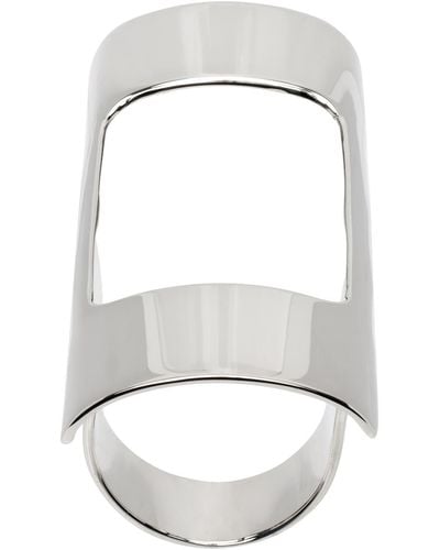 Vetements Lighter Holder Ring - Metallic