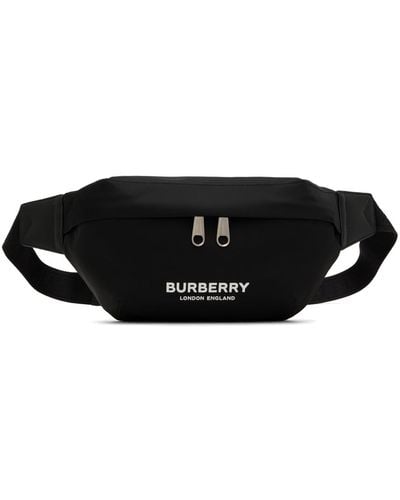 Burberry Moyen sac-ceinture sonny noir