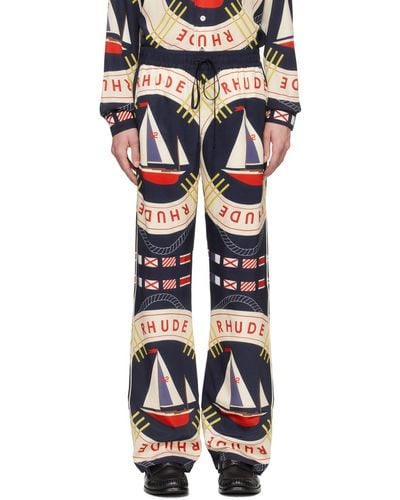 Rhude Flag Sail Trousers - Multicolour