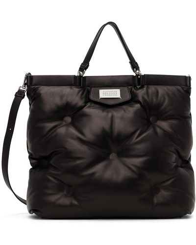 Maison Margiela Moyen cabas glam slam noir