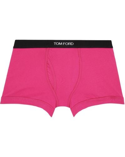 Tom Ford Pink Classic Fit Boxer Briefs