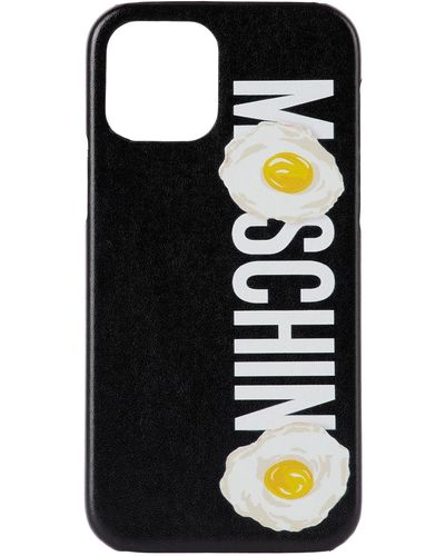 Moschino egg Iphone 12 Pro Maxケース - ブラック