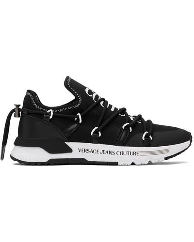 Versace Black Dynamic Trainers