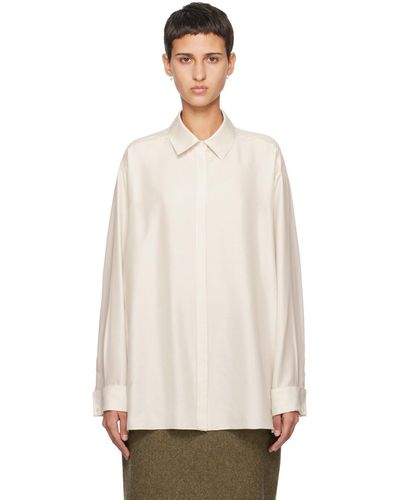 The Row Off-white Nomoon Shirt - Multicolour