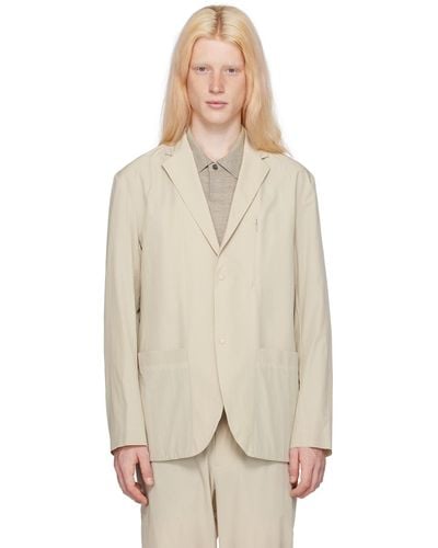 Norse Projects Beige Emil Blazer - Natural
