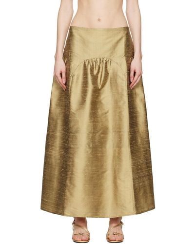 Paloma Wool Pallon Maxi Skirt - Natural