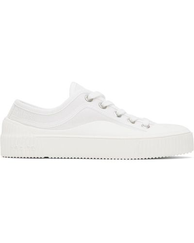 A.P.C. . White iggy Basse Sneakers - Black