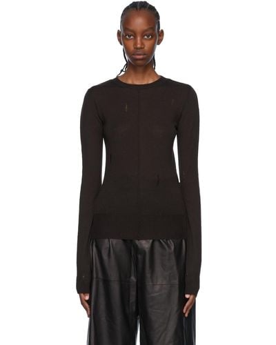 Amiri Cashmere Sweater - Black