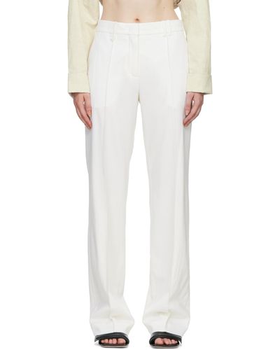 Jacquemus Le Papier 'le Pantalon Camargue' Pants - White