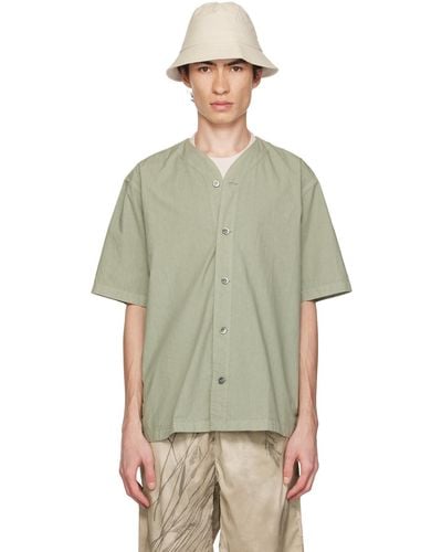 Norse Projects Green Erwin Shirt - Multicolor
