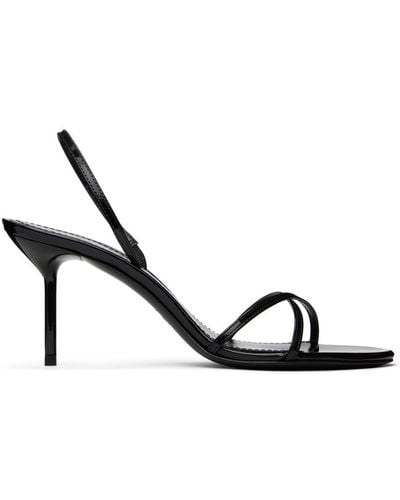 Paris Texas Liz Slingback 70 Heeled Sandals - Black