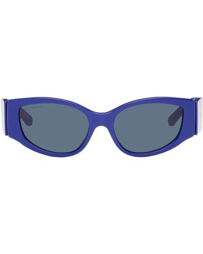 Balenciaga Blue Cat-eye Sunglasses