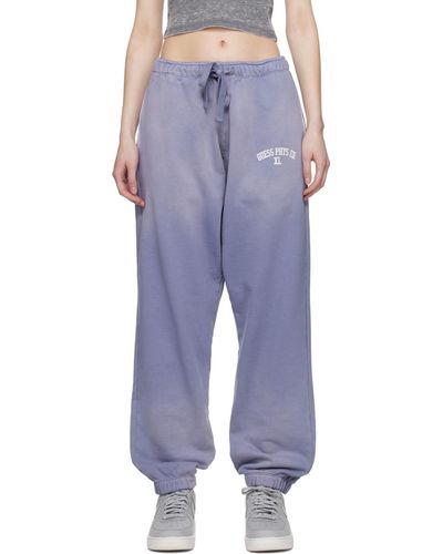Guess USA Relaxed Lounge Pants - Purple