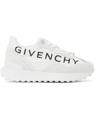 Givenchy White Giv Trainers - Black