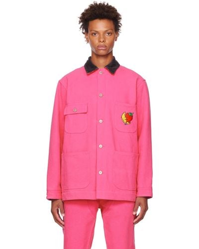 Sky High Farm Workwear Chore Jacket - Pink