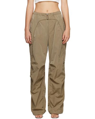 MISBHV Loose-fit Trousers - Natural