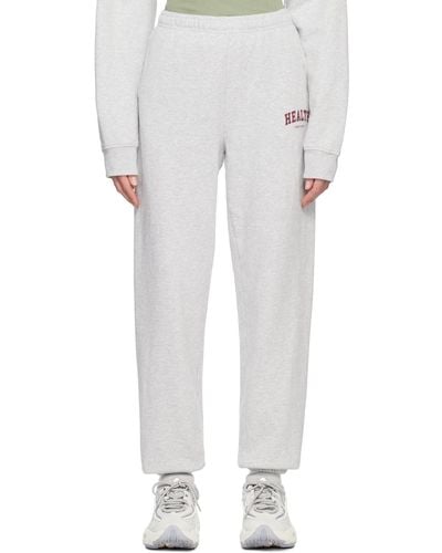Sporty & Rich Sportyrich Health Ivy Lounge Trousers - White